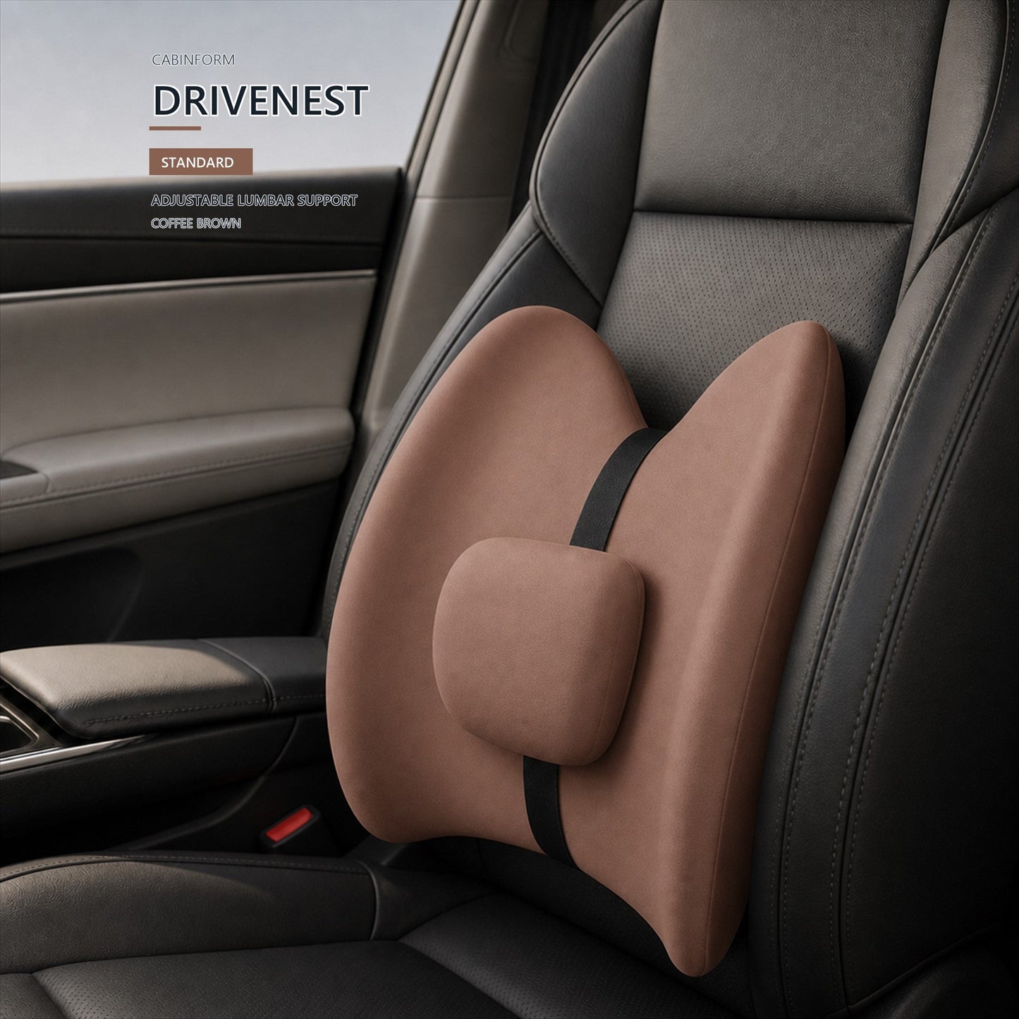 Coffee Brown Cabinform DriveNest Standard lumbar support